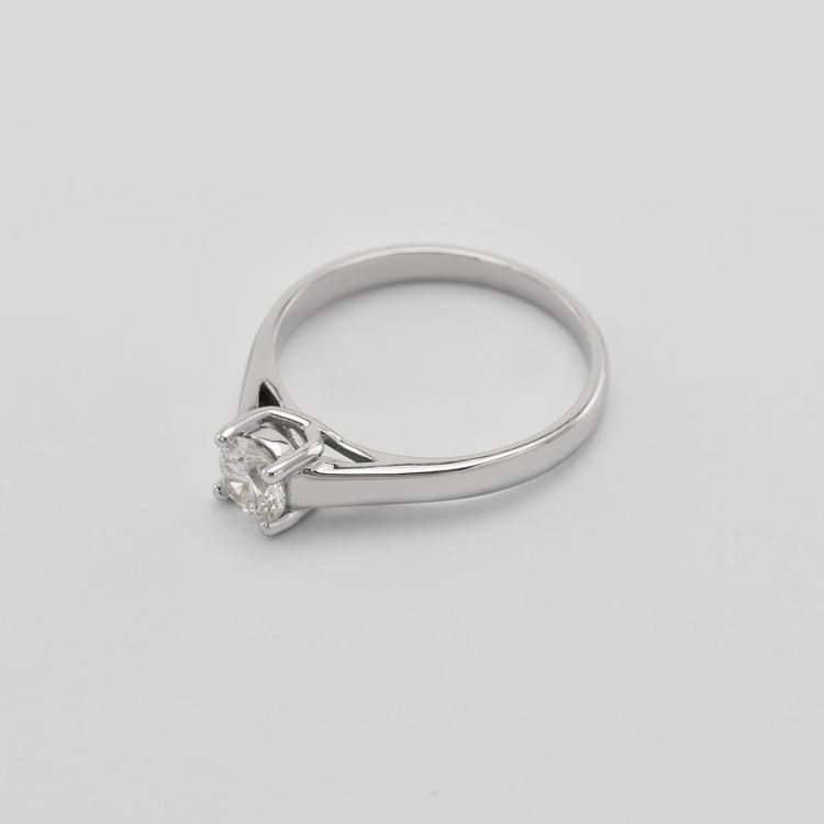 Zásnubný prsteň s 0.41ct moissanitom 37698