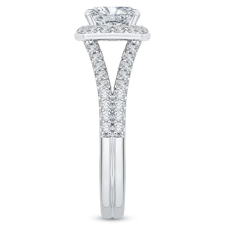 Diamantový zásnubný prsteň zo zlata 46295