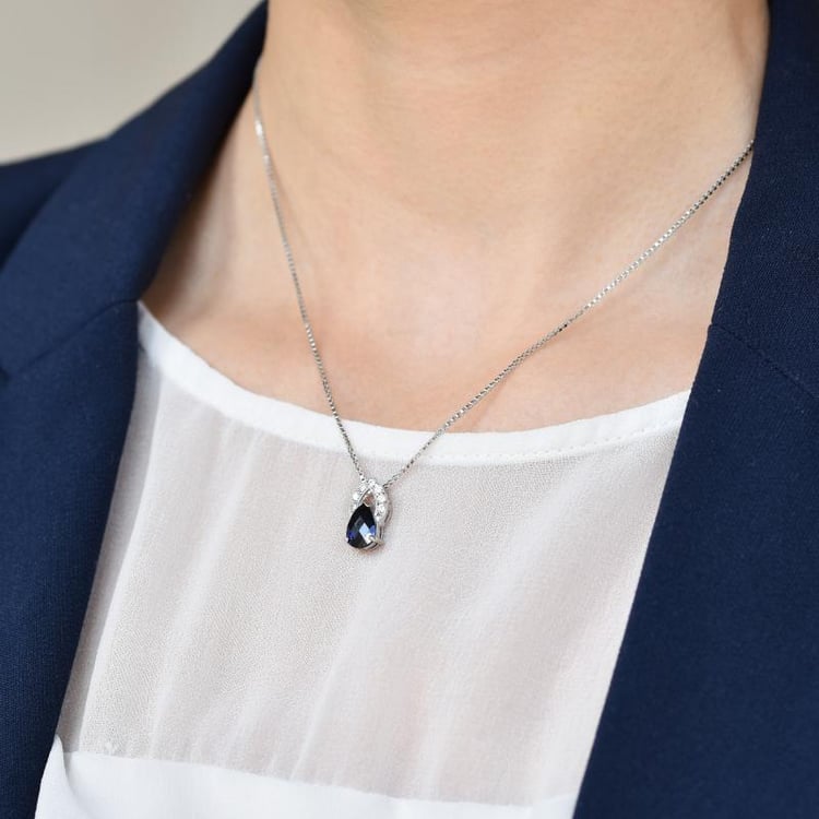 Zafírový náhrdelník 20153