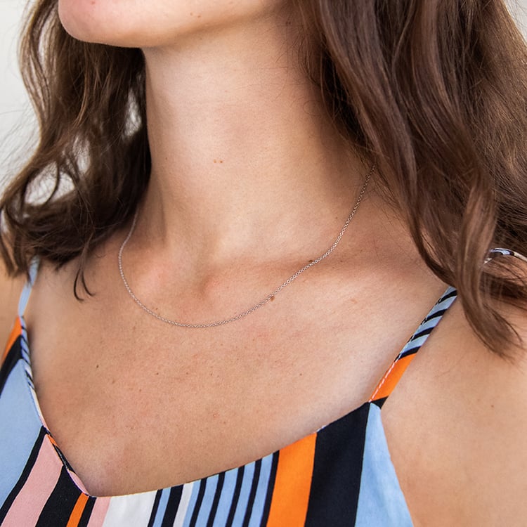 Platinová anker retiazka 45 cm so šírkou 1.2 mm 107607