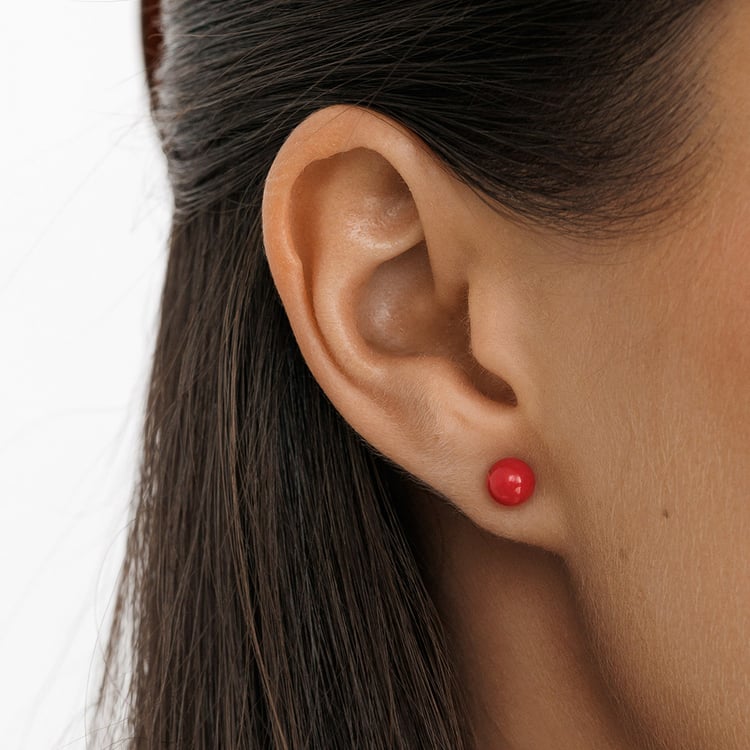 Minimalistické náušnice s korálmi 158392