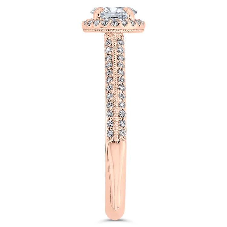 Diamantový zásnubný prsteň zo zlata 46441