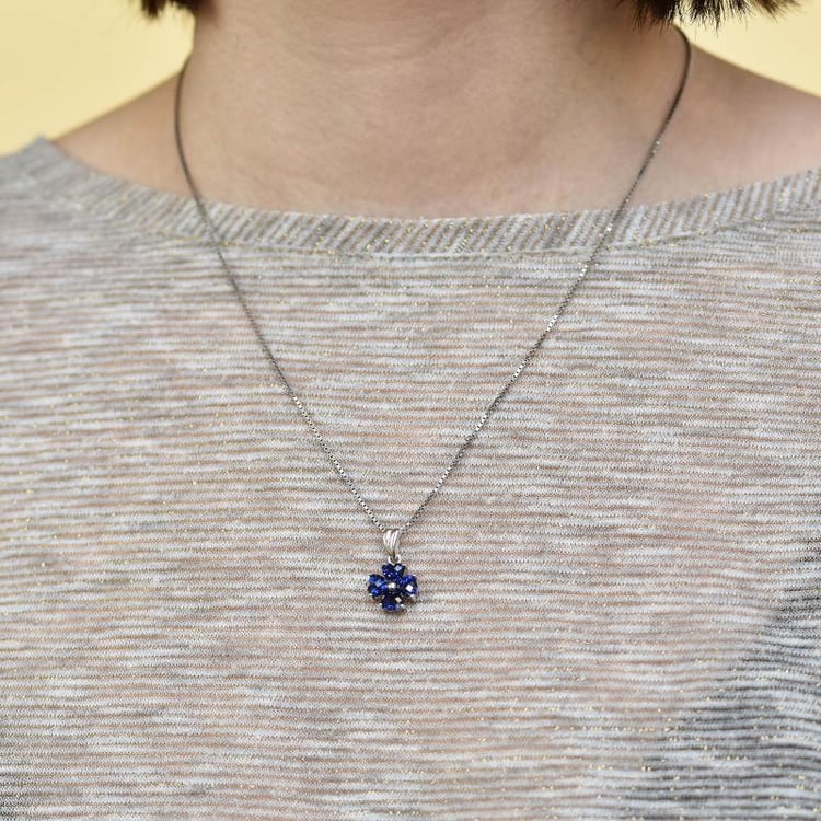 Zafírový kvet 14337