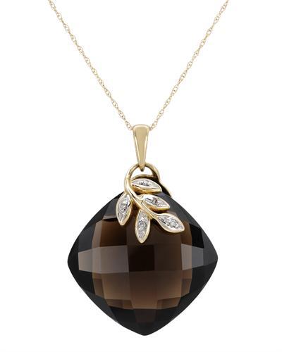 Zlatý prívesok s topásom