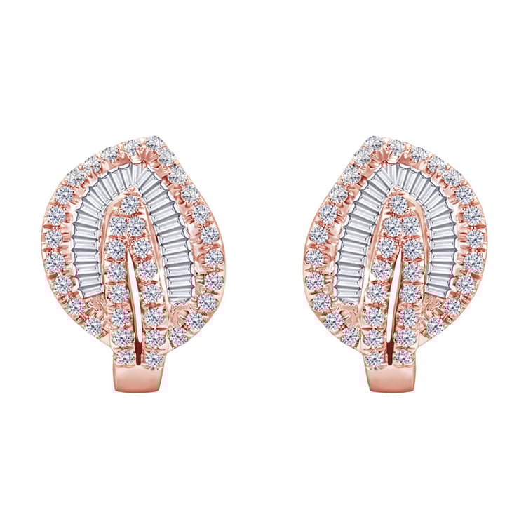 Náušnice s diamantmi 83814