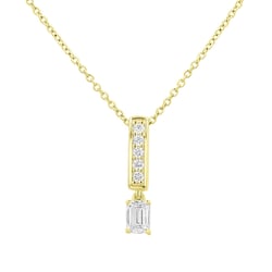 Elegantný prívesok s lab-grown diamantmi Maizy