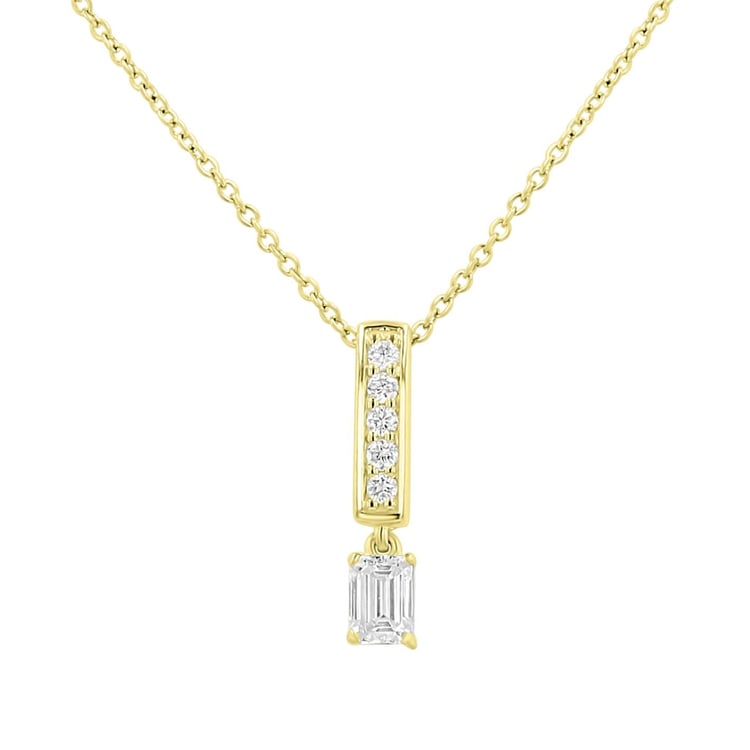 Elegantný prívesok s lab-grown diamantmi Maizy
