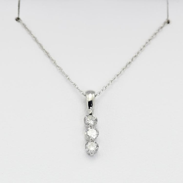 Náhrdelník zo zlata s diamantmi 11703