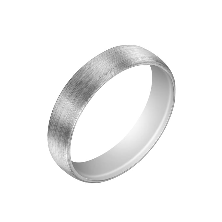 Komfortné matné svadobné obrúčky zo zlata Lissiline 32178