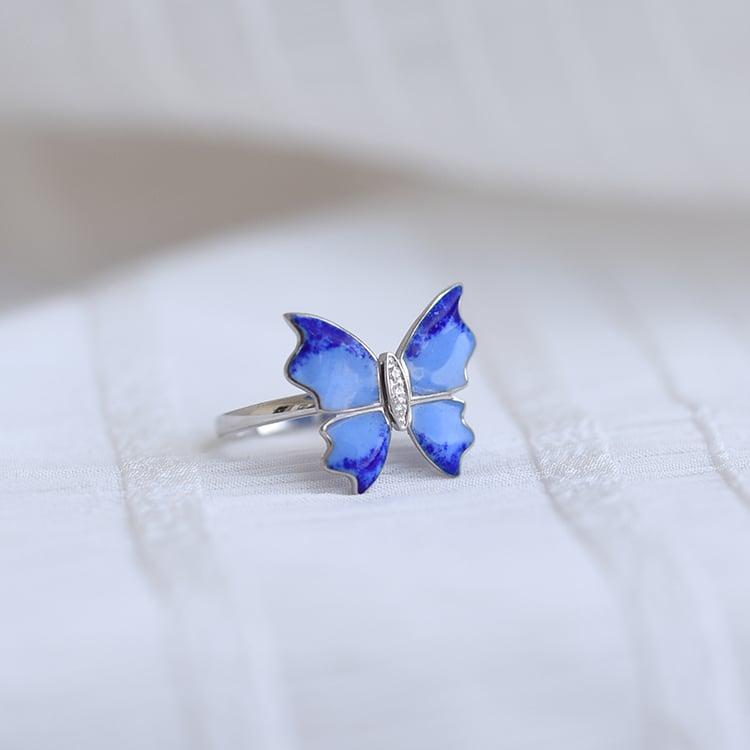 Prsteň s motýľom 64096