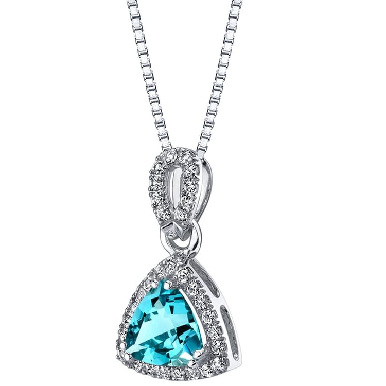 Švajčiarsky topás v zlatom prívesku Cadell