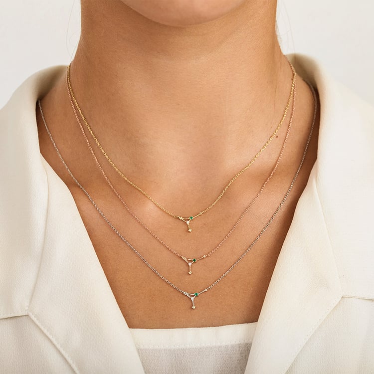 Náhrdelník so znamením zverokruhu Cancer 162688