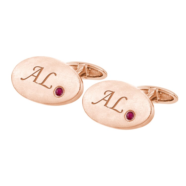 Rubínové gombíky 31615