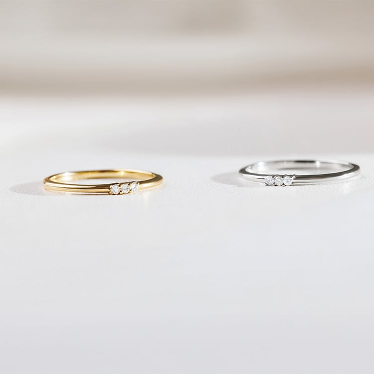 Strieborný diamantový prsteň Nicklas 157792