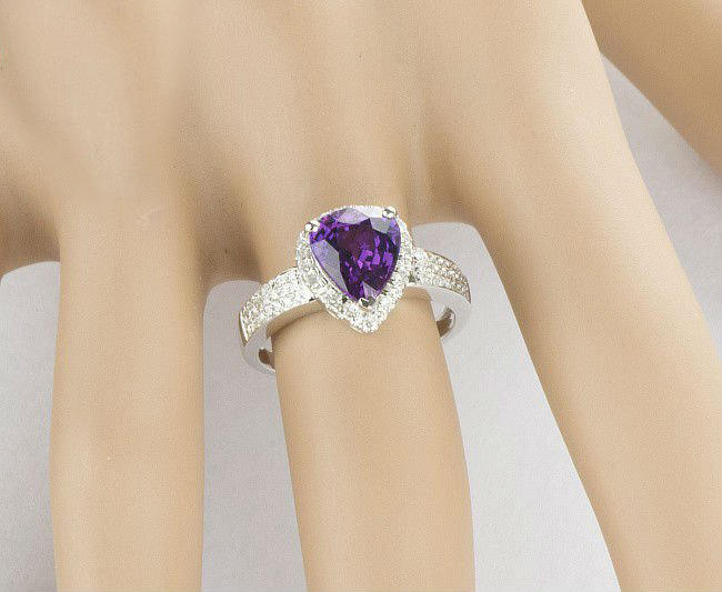 Prsteň s ametystom 3567