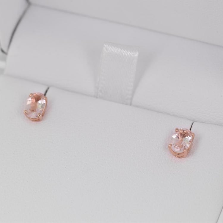 Náušnice s morganitmi 21984