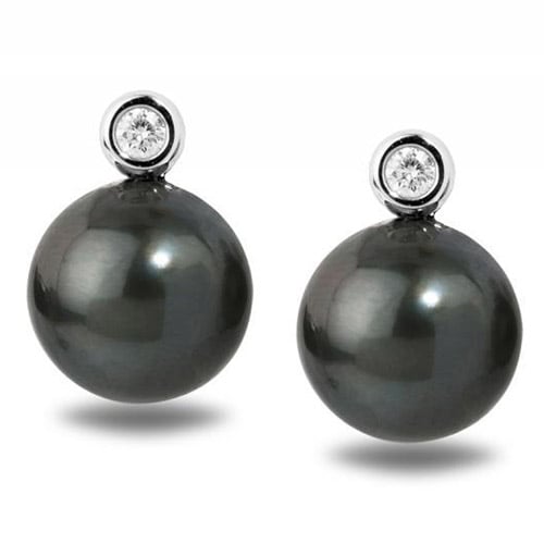 Zlaté perlové náušnice Earane 24715