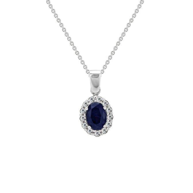 Zafírový náhrdelník