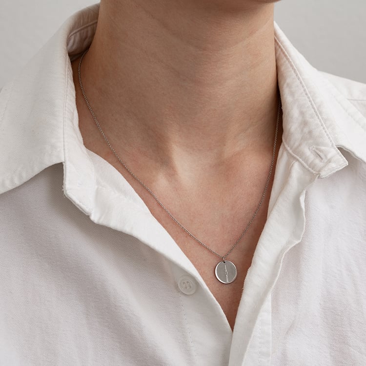 Personalizovaný strieborný prívesok Berlínska televízna veža 131240