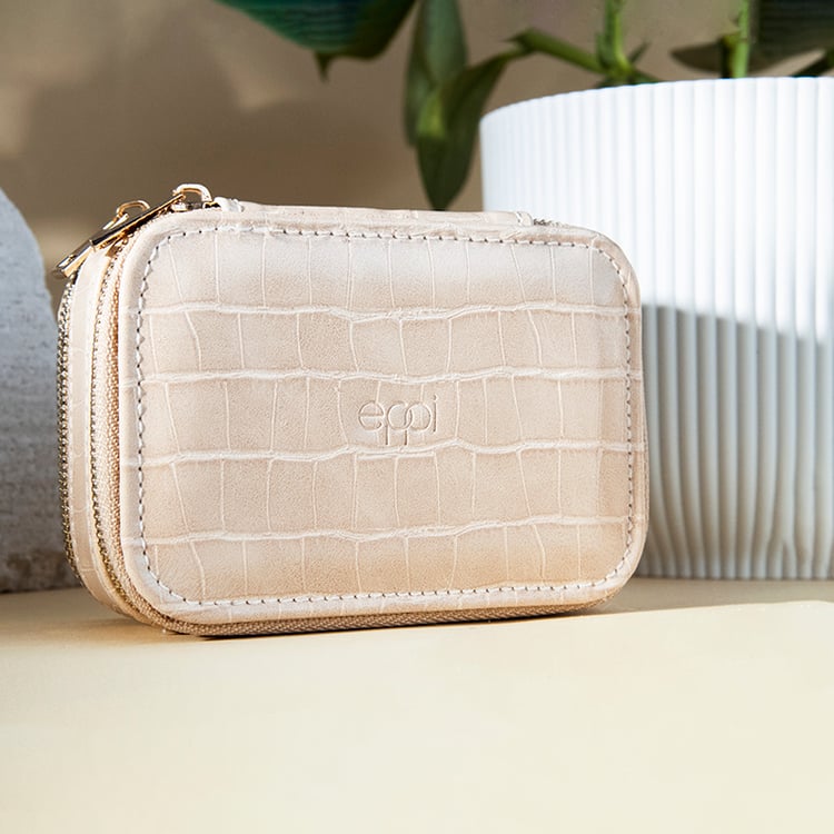 Cestovné puzdro na šperky béžové Venice 113163