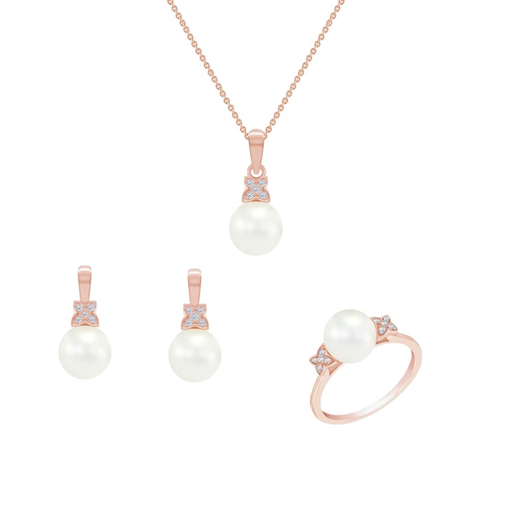 Perlová kolekcia šperkov 48828