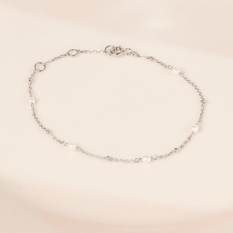 Strieborný náramok s perlami Giuletta 164619