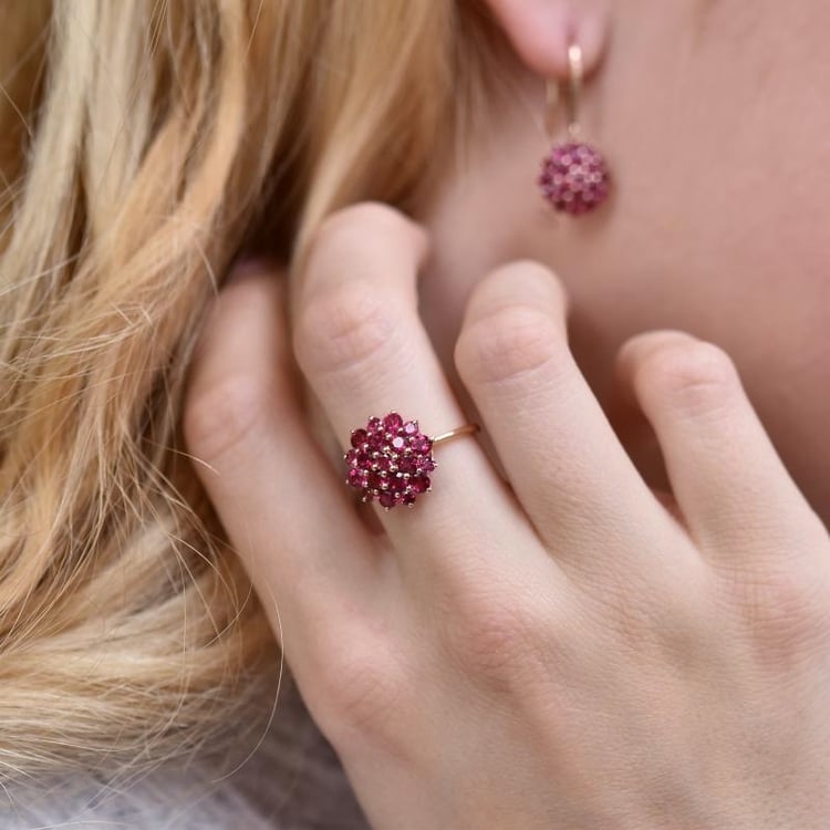 Zlatý turmalínový prsteň 106894