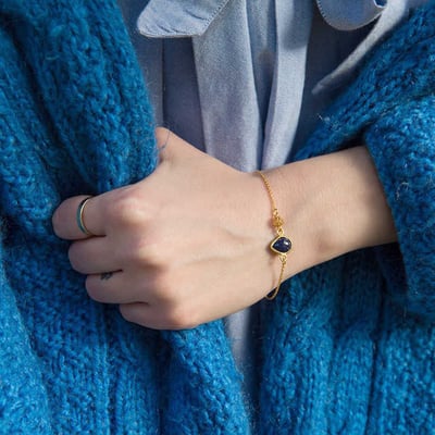 Pozlátený náramok