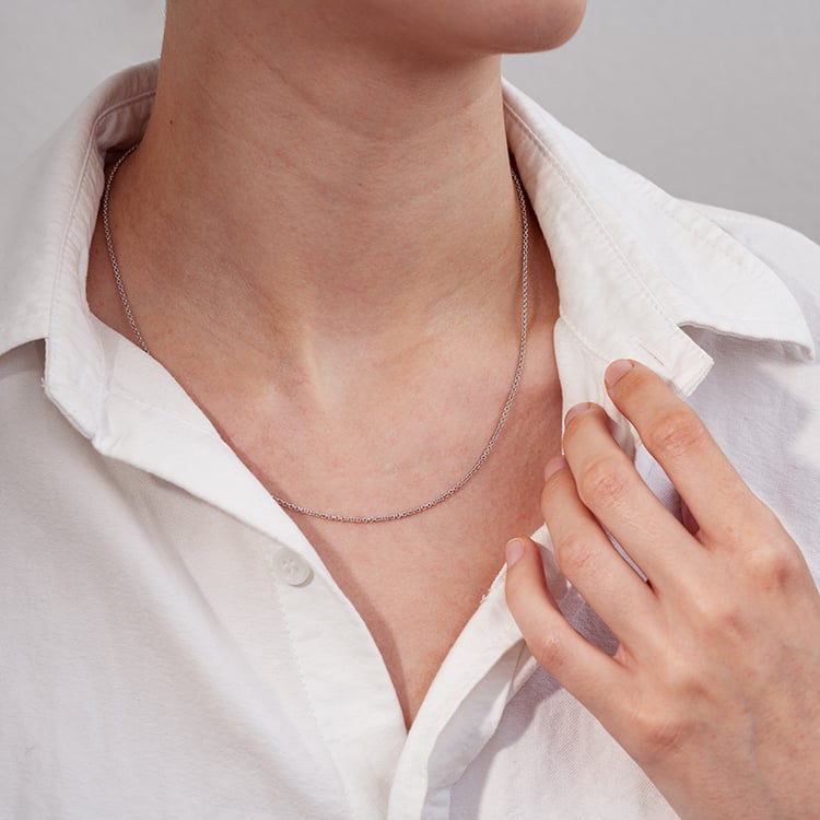 Ankr retiazka 45 cm z 14k zlata so šírkou 1.6 mm 131235