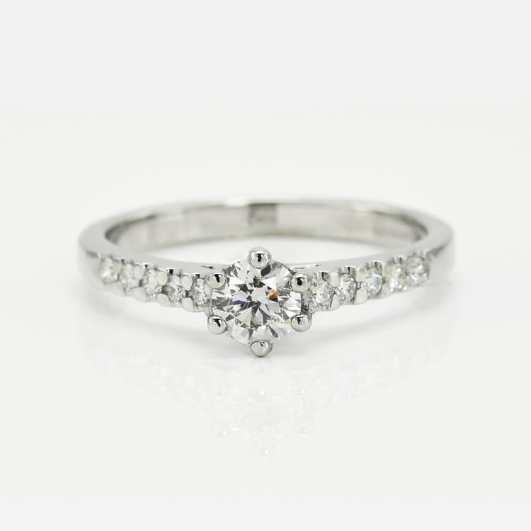 Diamantový zásnubný prsteň 11710