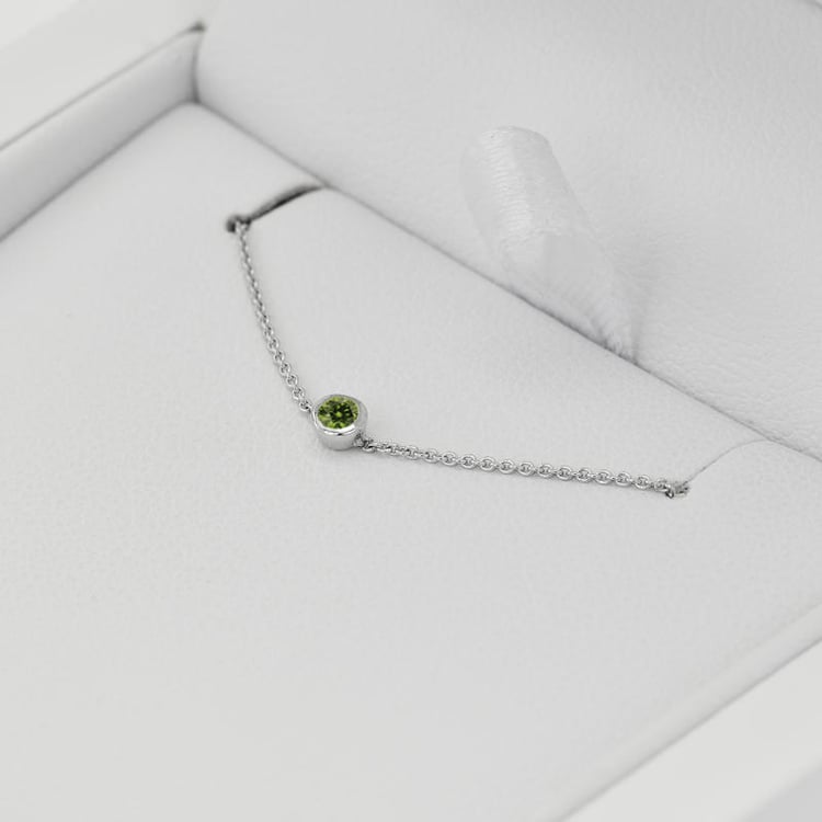 Náramok so zeleným diamantom 71838