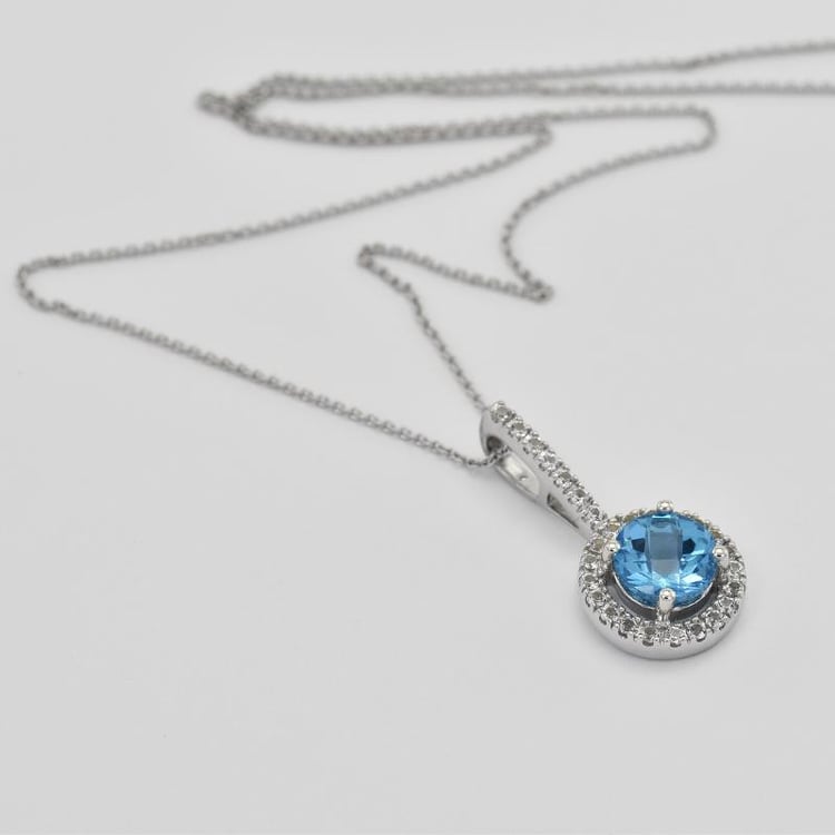 Topásový zlatý prívesok 27979