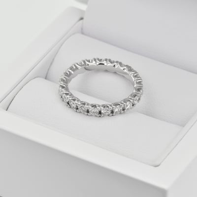 Eternity diamantový prsteň