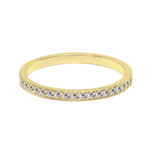 Zásnubný set prsteňov s čiernym diamantom Saskia