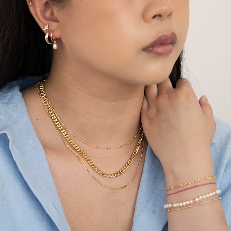 Panzer retiazka 50 cm zo striebra 124452