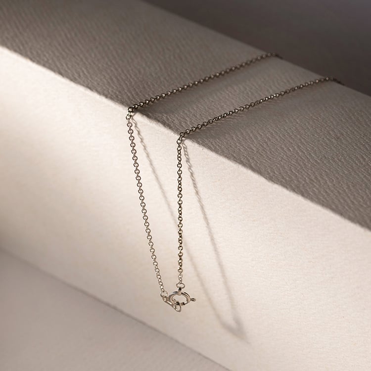 Platinová ankr retiazka 40 cm so šírkou 0.8 mm 107610