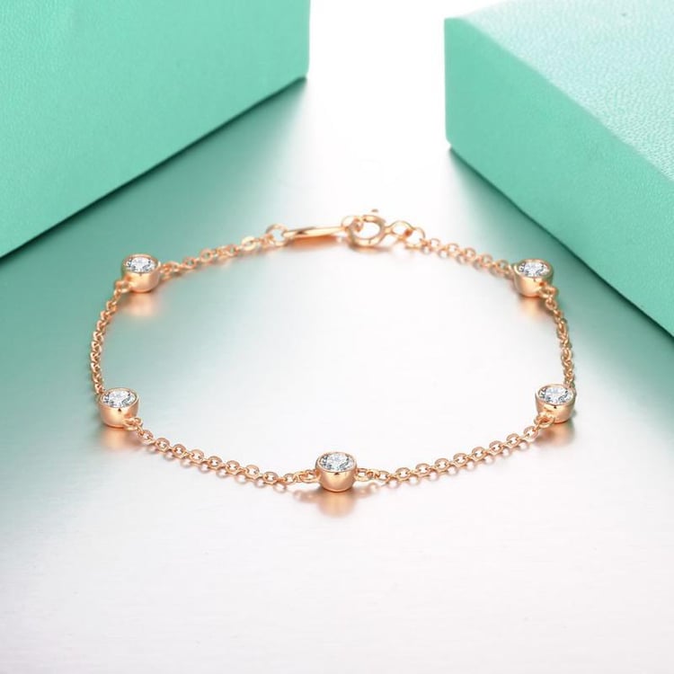 Náramok zo striebra Clauda 7482