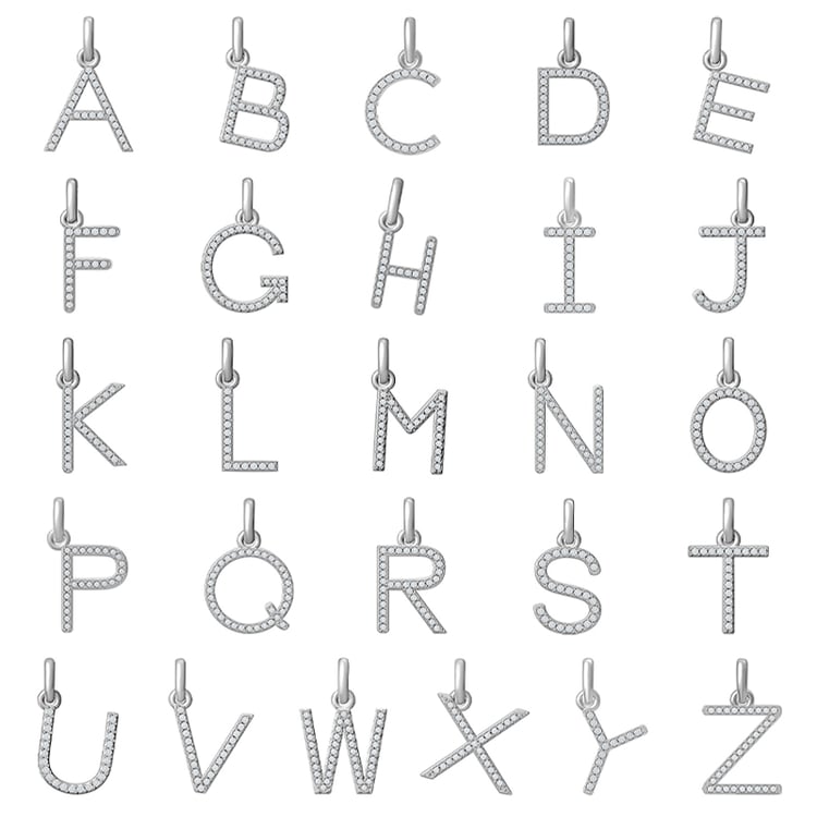 Personalizovaný prívesok s lab-grown diamantmi Miguel 87905