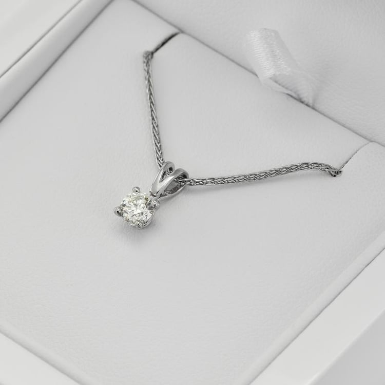 Diamantový minimal náhrdleník 35976