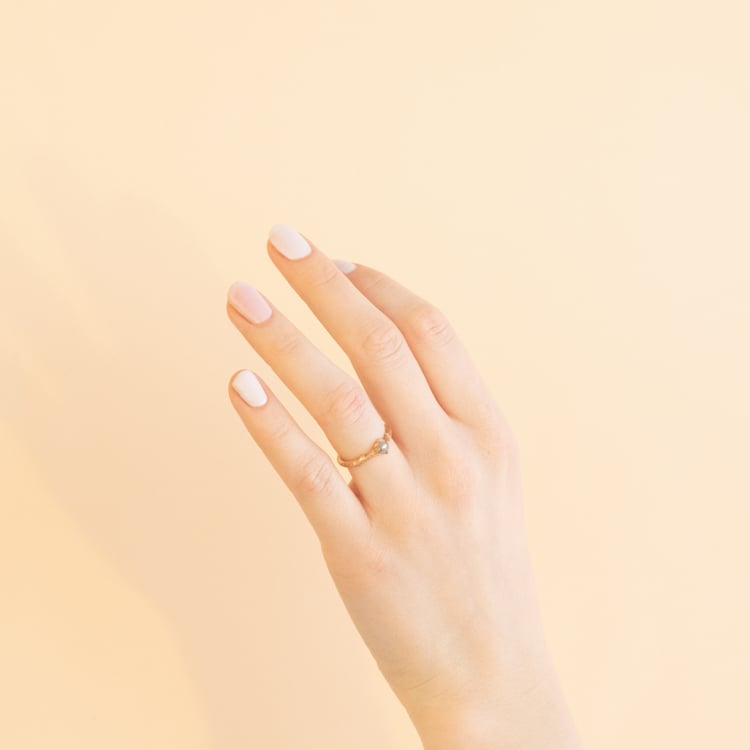 Vetvičkový prsteň so salt and pepper diamantom Masuma 100958