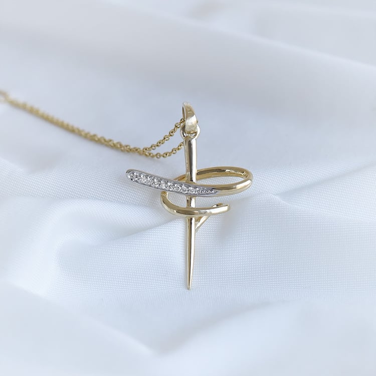 Križík s diamantmi 93698