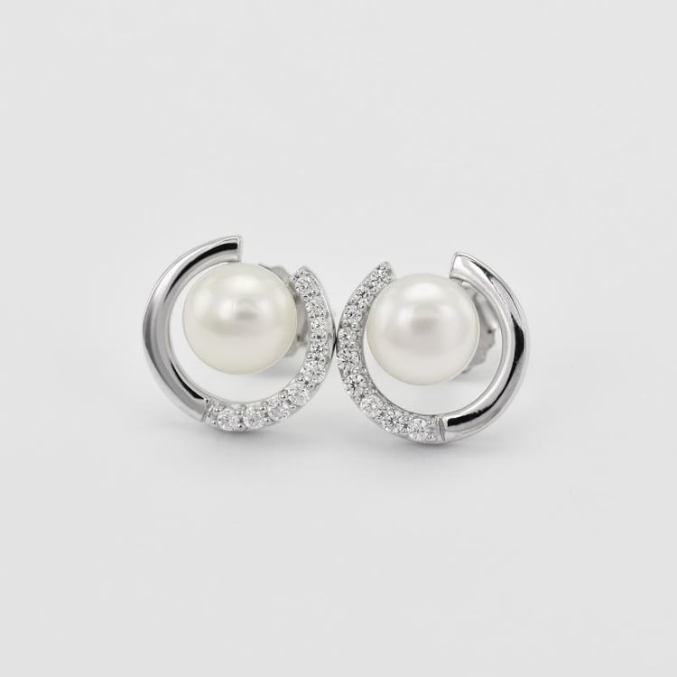 Náušnice sperlami 27474