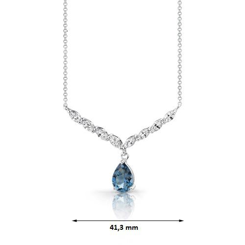 Náhrdelník so zirkónmi Lanila 9372