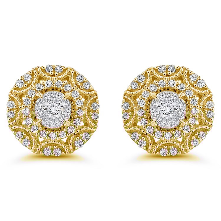 Diamantové náušnice 51865