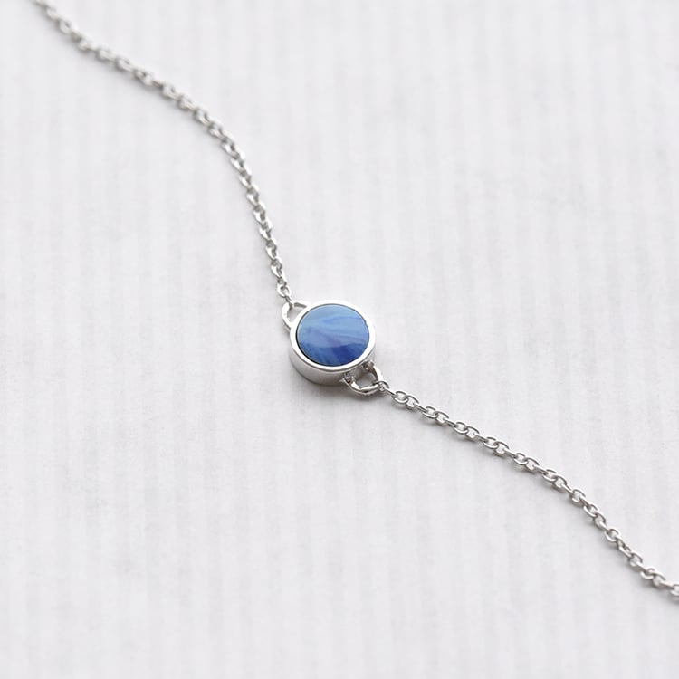 Náramek s modrým opálom 71792