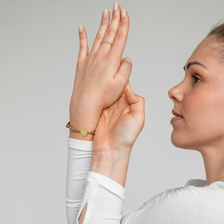 Povrázkový joga náramok Sun and Moon 134190