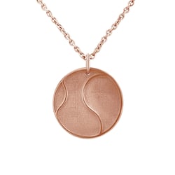 Strieborný prívesok lopta s gravírom vašej voľby Tennis