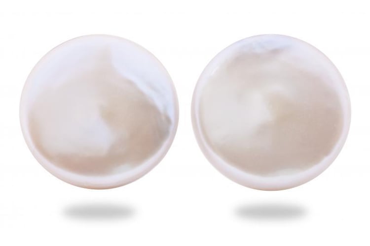 Zlaté perlové náušnice