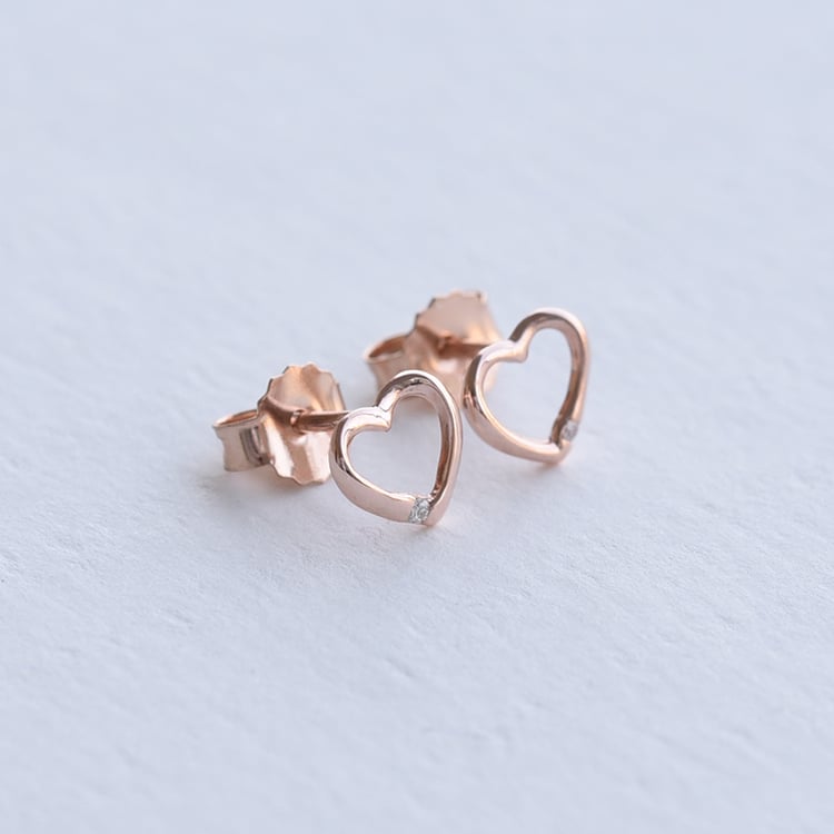 Srdcové náušnice 73860