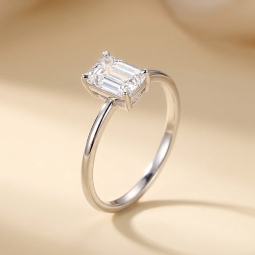 Zásnubný prsteň s výberom písmen a diamantmi Olson